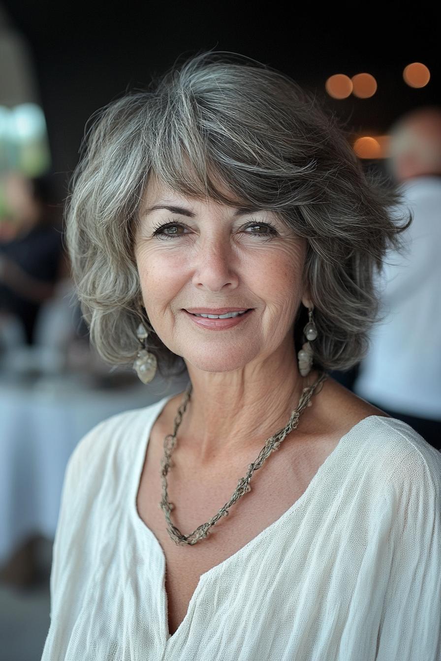 Rock Your Age: 20 Must-Try Shag Hairstyles for Women Over 60